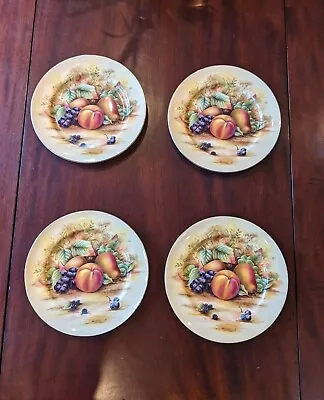 Buy 4 X Aynsley Orchard Gold Plates 21cm - Plate - China • 64£
