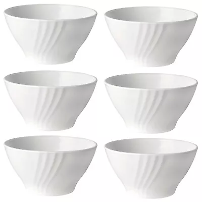 Buy Bormioli Rocco Ebro Opal Glass White Cereal Bowl Soup Dessert Modern Fruit Set • 13.49£