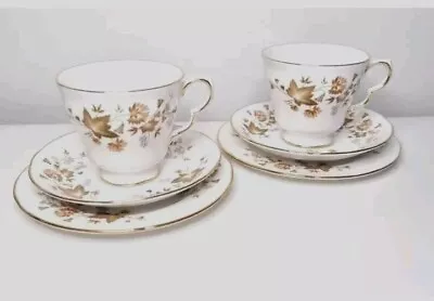 Buy 2 Colclough Avon  Sets ~ Cups Saucers And Side Plates • 10.99£