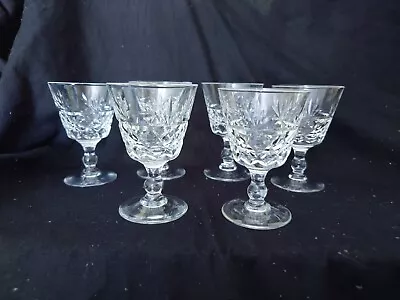 Buy Royal Brierley Hand Blown Crystal - Set Of Six - Bruce - 3 3/8  Sherry Glasses   • 18£