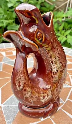 Buy Vintage Kernewek Pottery   Seal/Fish Gurgle Glug Jug Vase • 11.99£