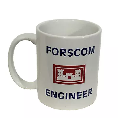 Buy Army Forces Command Cup FORSCOM Coffee Mug Engineer Readiness Veteran USA 14.5oz • 13.97£