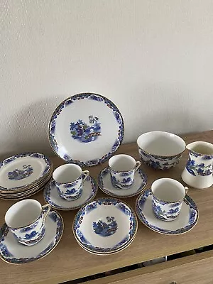 Buy Antique China Willow Pattern Part Tea Set. • 43£
