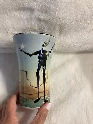 Buy Native American Art Pottery Mug Signed Southwest Indian Unique (T2) • 15.38£