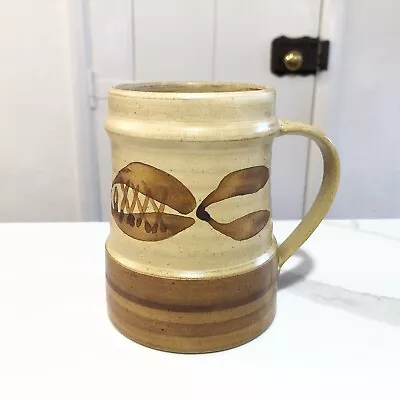 Buy Art Pottery Tankard Mug Makers Mark Castle Rook SP British Studio Vintage Cup • 7.99£