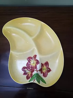 Buy Vintage 1950s, Shorter & Son England, Hand Painted Serving Dish, Tapas, Crudites • 4.95£