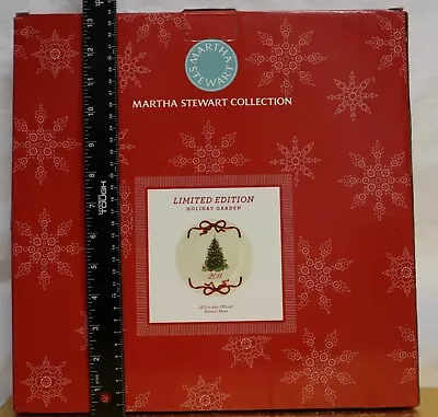 Buy Martha Stewart Collection Dinnerware, Holiday Garden 2011 Tree Plate. TAG 309. • 11.17£