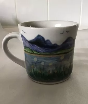 Buy Highland Stoneware Free Hand Painted 300ml Mug • 32£