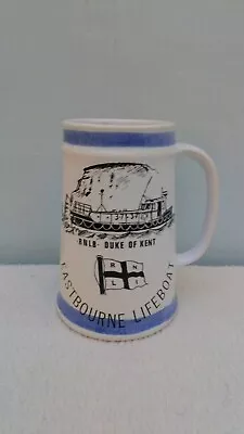 Buy Vintage Rnlb Duke Of Kent Eastbourne Lifeboat Ceramic Mug Cinque Ports Pottery • 10£