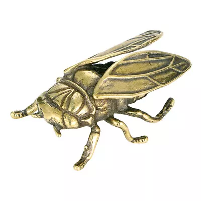 Buy  Cicada Insect Ornaments Brass Work Tabletop Animals Miniatures • 6.58£