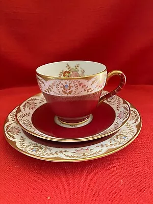 Buy 1947 W T Copeland & Sons (Spode) Tea Trio #3  Regent  Pattern #Y6936 • 76.34£