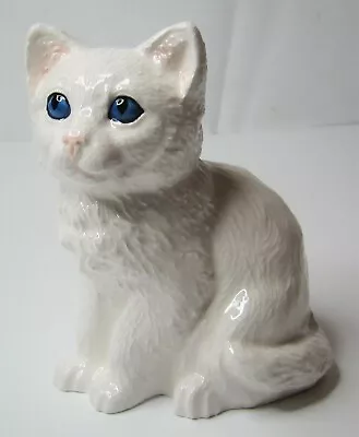 Buy John Beswick Adorable Animals In Conjunction With The RSPCA - Kitten In White • 18£