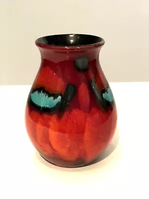 Buy Poole Pottery Volcano Living Glaze Vase 17cm Tall Vgc • 35£