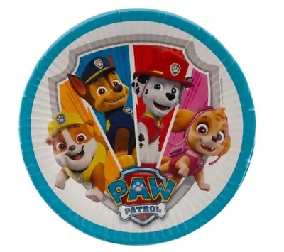 Buy Paw Patrol Birthday Party Paper Plates 8pk • 3.99£