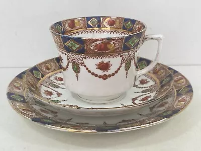 Buy Antique China Imari Style Trio Cup Saucer Plate Early Century • 9.99£