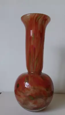 Buy Vintage Mtarfa Art Glass Spatter Vase • 8£