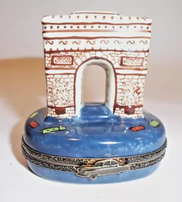 Buy Peint Main Limoges Trinket - Arc De Triomphe-limited Edition • 45.66£