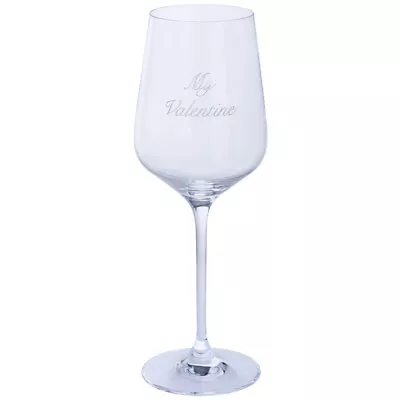 Buy Dartington Crystal Just For You My Valentine Wine Glass 450ml Engraved Boxed • 8.99£
