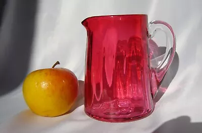 Buy VICTORIAN CRANBERRY Glass Quality English Crystal Small Jug • 28£