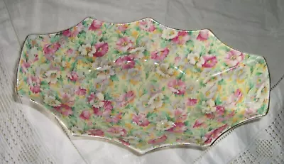 Buy Collectors' Attractive Vintage Ridgway Chintz Boat Shaped Dish • 7.99£