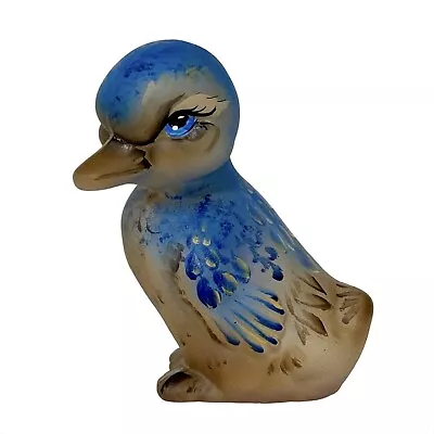 Buy RARE Fenton Glass Hand Painted Duckling Baby Duck Figurine #7/13 SIGNED Kibbe • 124.88£