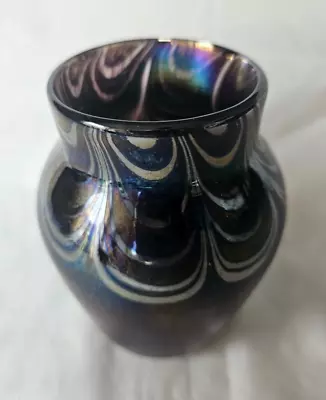 Buy Stunning John Ditchfield Studio Iridescent Art Glass Vase • 150£