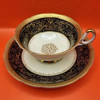 Buy Vintage  Castle  Fine Bone China Tea Cup And Saucer Set (Occupied Japan) - 1940 • 55£