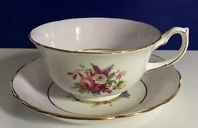 Buy Hammersley Lilac Cup & Saucer  Floral Pattern 3069 • 15.95£