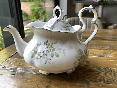 Buy Royal Albert Teapot-Haworth Fine Bone China-Gilded-Vintage 1982 - 1st Quality • 48£