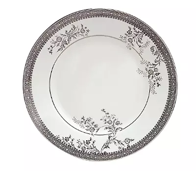 Buy Vera Wang By Wedgwood Vera Lace Platinum 8  Plate NEW (s) • 42.86£