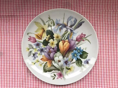 Buy Ak Kaiser Porcelain Decorative Hanging Floral Plate 7.75  • 7£