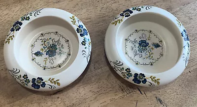 Buy 2 X Poole Pottery Swanage Vanity Trinket Dishes VGC 11cms ACROSS • 5£