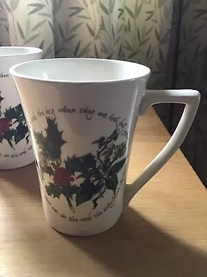 Buy Portmeirion Christmas Holly And Ivy Cup • 10£
