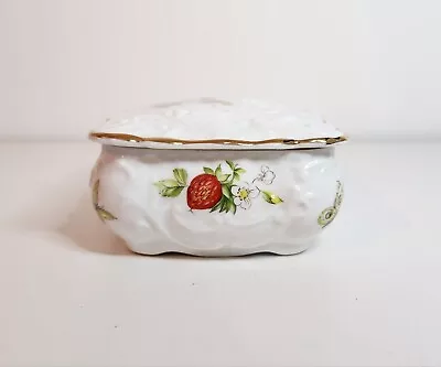 Buy Trinket/pill Box With Lid Virginia Strawberry By ROSINA-QUEENS • 30£