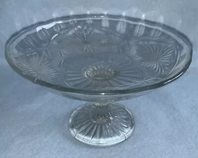 Buy Vintage / Retro Cake / Sweet Glass Display Stand • 5£