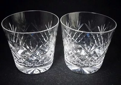 Buy Pair Of Royal Doulton Crystal RDC47 Whisky Tumbler Glasses 3 H (unsigned) • 12.99£