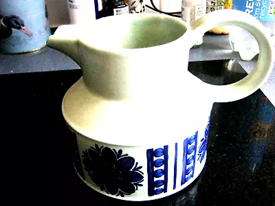 Buy Midwinter Stonehenge Range  Blue Dahlia  Large Milk Jug (1970's • 9.70£