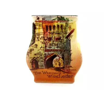 Buy Rare Royal Doulton Seriesware Antique Miniature Vase Old Winchester - Excellent! • 85£