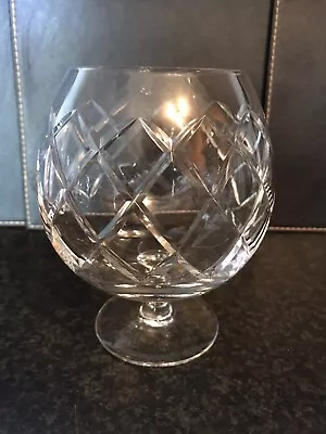 Buy Large Vintage Crystal Brandy Glass New • 8.50£