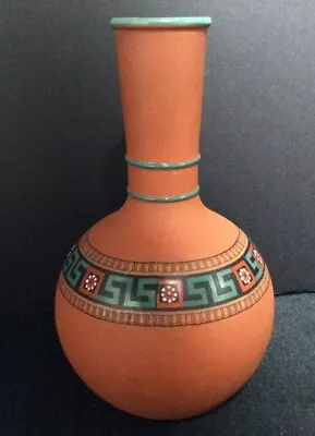 Buy W. H. Goss Potteries Early Enameled Terra Cotta Vase • 302.88£