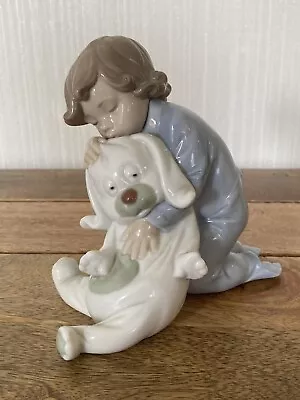 Buy Nao By Lladro Goodnight Kiss No 1408 Little Boy With Toy Dog • 20£