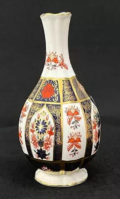 Buy Royal Crown Derby 'Orchid Vase' Old Imari 1128 Pattern 1st Quality (LVIII) • 159.95£