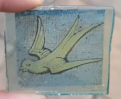 Buy Stained Glass Swallow Swift Bird Piece Pane Window Birds • 18£