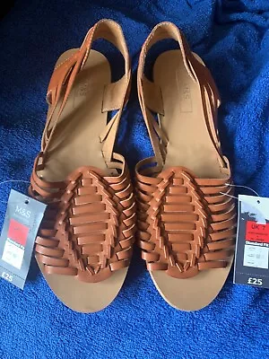 Buy Marks And Spencer Vegan Sandals Size 7 NWT • 8£