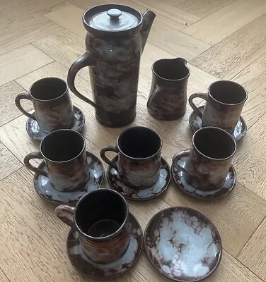 Buy Ewenny Pottery Vintage 6 Piece Tea / Coffee Set • 39.99£