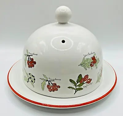 Buy Vintage Arthur Wood Wild Berries - Cheese Dish • 15.99£