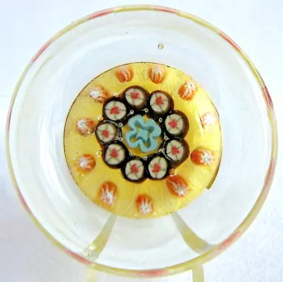 Buy Paperweight Paperweight VASART YSART BROTHERS Concentric Millefiori Pin Dish • 150.91£