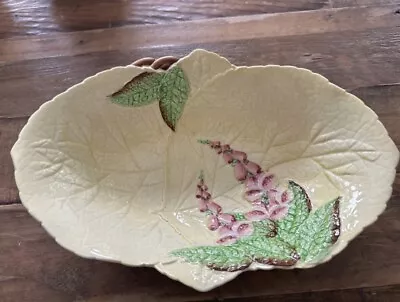 Buy Carlton Ware Bowl Dish, Foxglove Leaf, Yellow, England - Australian Design EUC • 15£