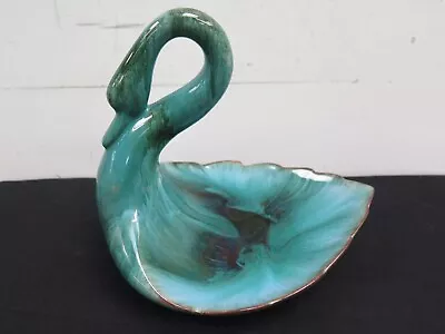 Buy Blue Mountain Pottery Bmp Canada Ceramic Swan 7 Inch Height Ornamental Dish • 14.99£