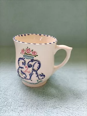 Buy Honiton Pottery Queen Elizabeth 2 Coronation 1953 Mug • 6£